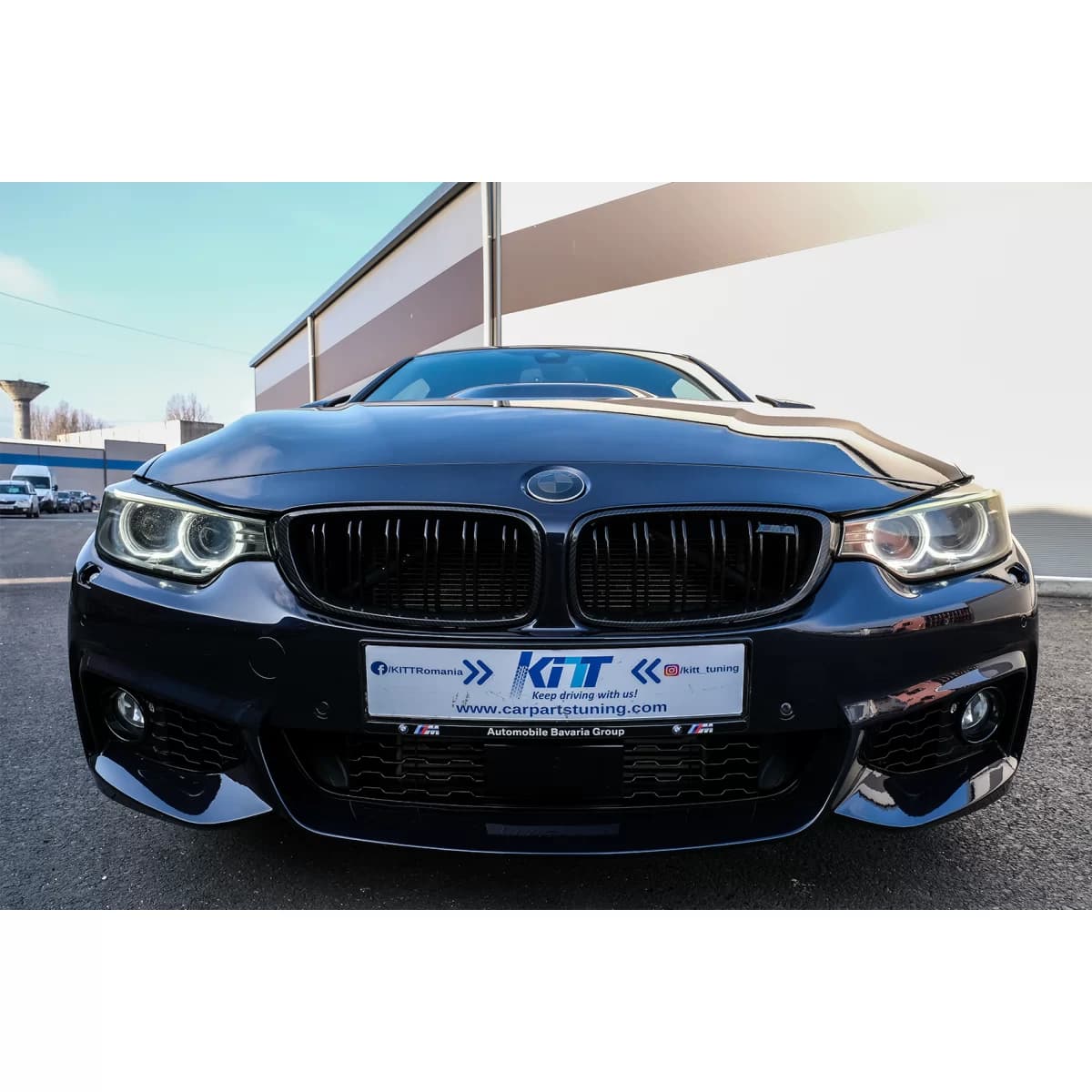 Hood Bonnet suitable for BMW 3 Series F30 F31 F35 (2011-2019) 4 Series F32 F33 F36 Gran Coupe (2011-2019) M3 M4 GTS Look image 9